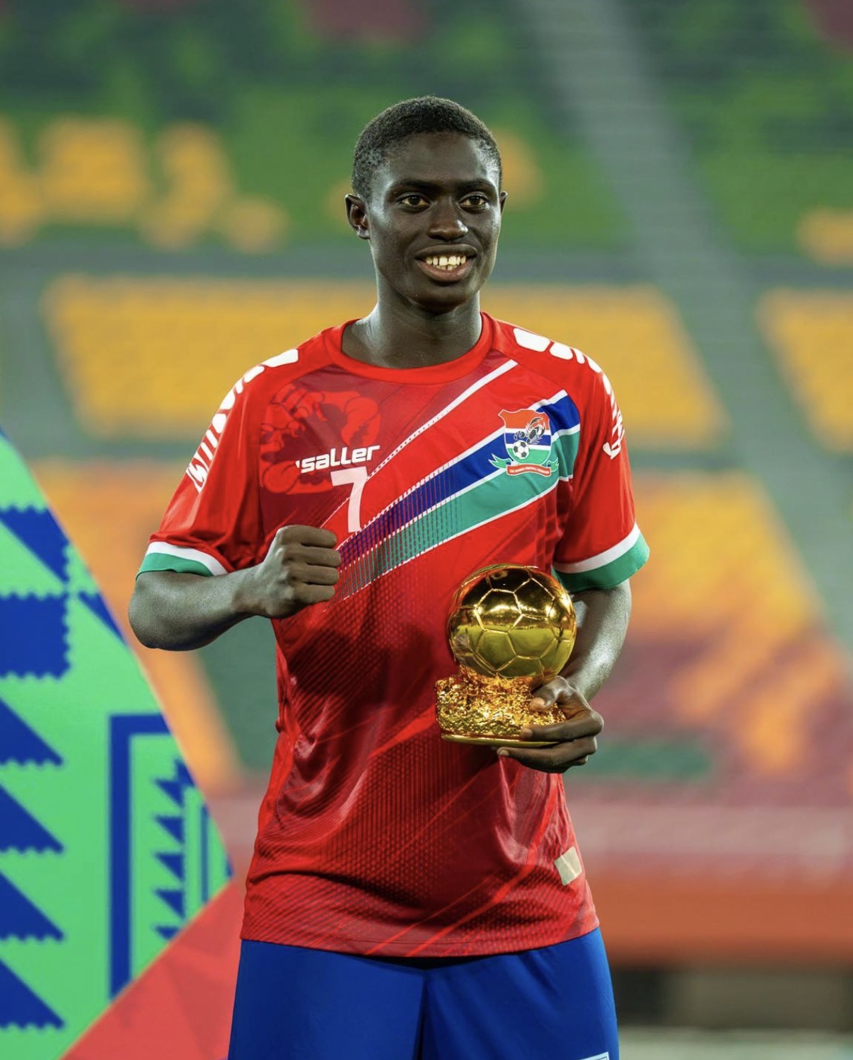 Omar Badjie named Player of the Tournament at WAFU-A U17 Championship Cover